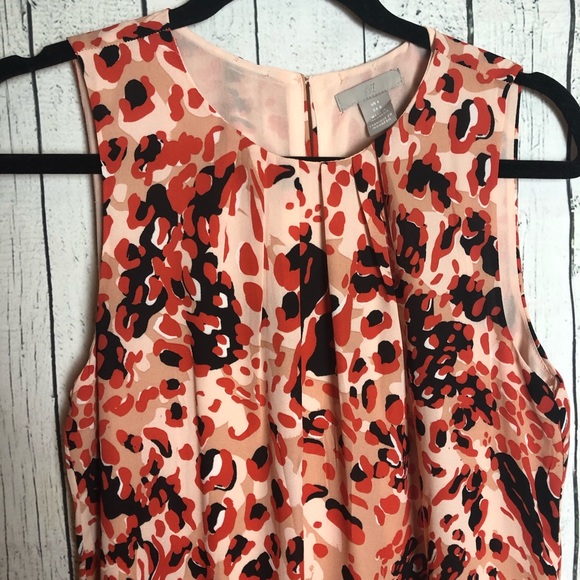 Salmon Cheetah Print Dress - Picture 4 of 4